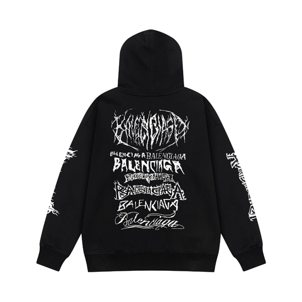 ブランドパーカー背面デザイン